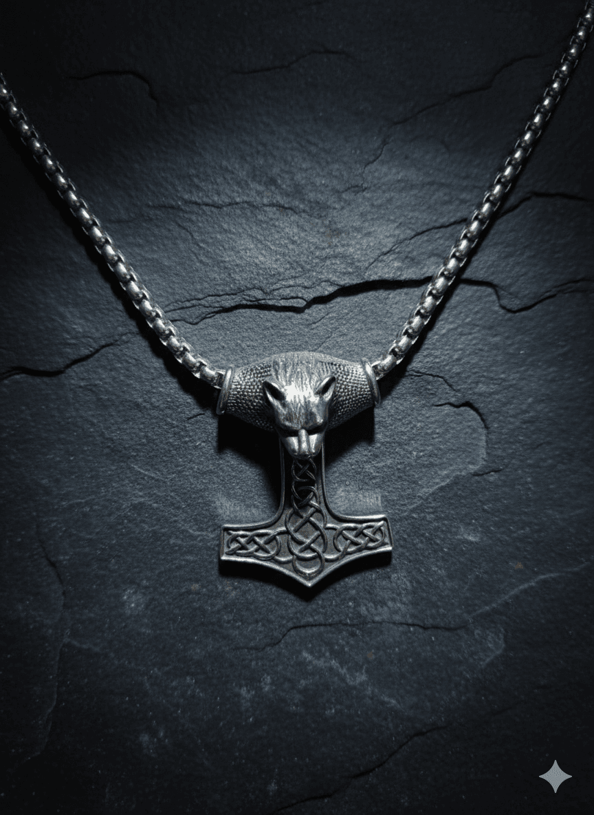 Bracelet Manchette Viking - vue 1