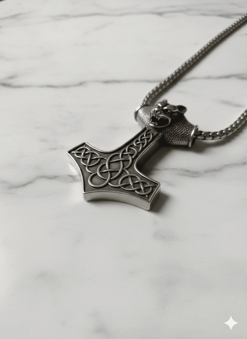 Collier Croix Gothique